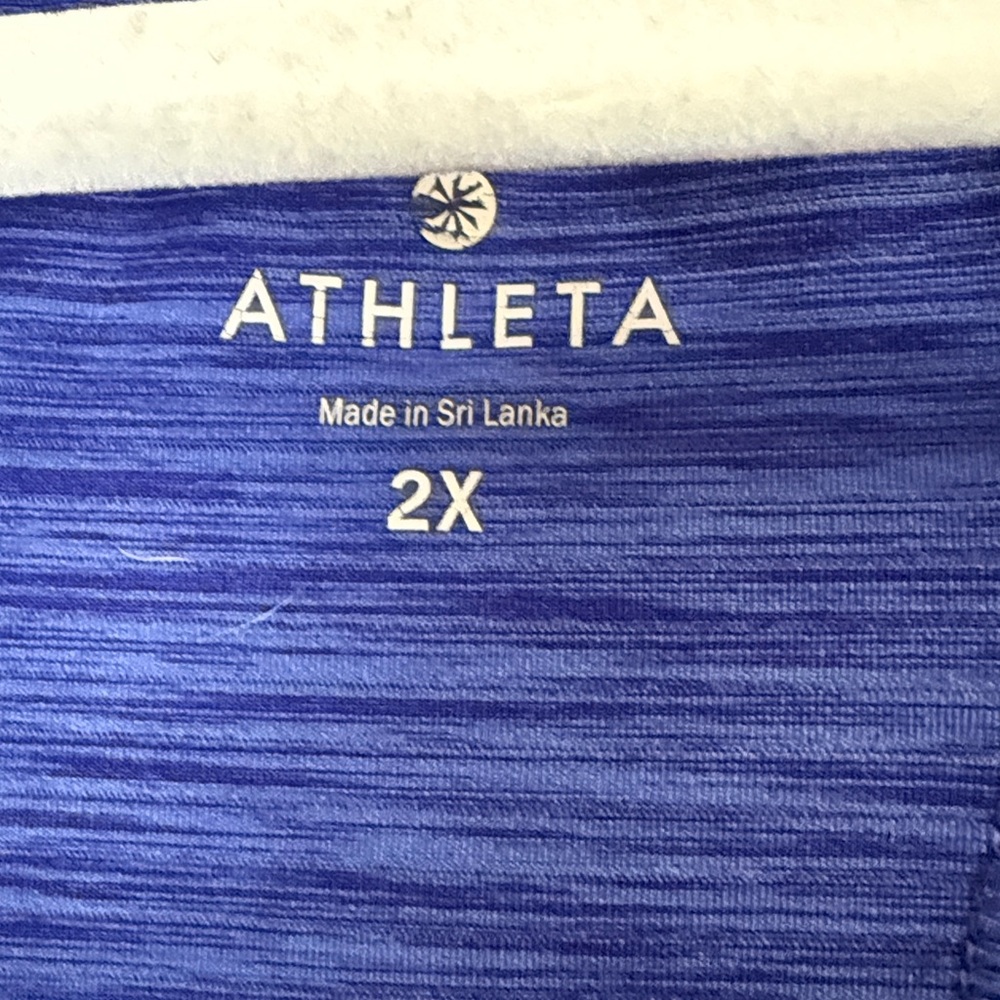 Athleta Women's Vibrant Blue Tank Top - Picture 2 of 3